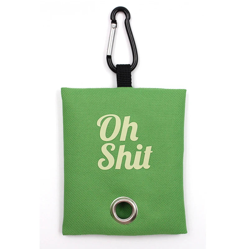 Canvas Poop Bag Dispenser Portable