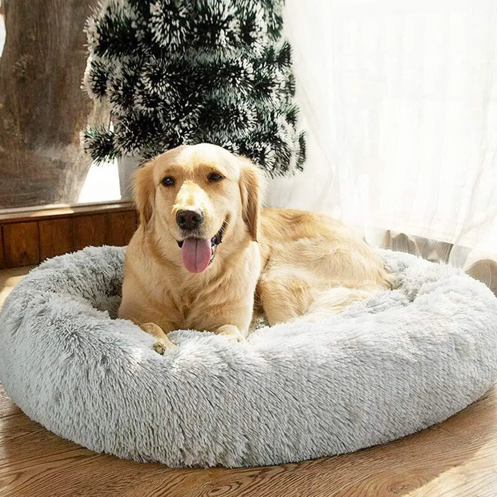 Donut Dog-Cat Bed Calming  Sofa Cushion Mat