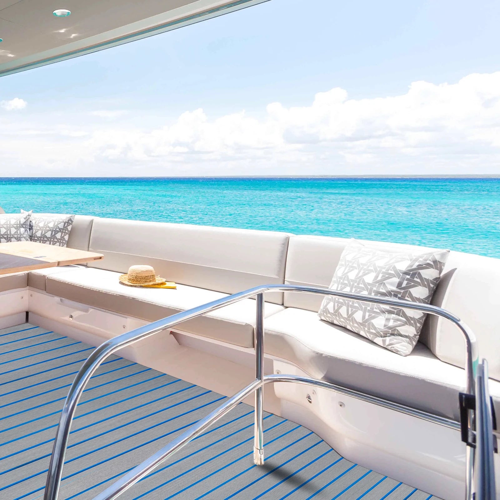 Boat Flooring EVA Foam Decking Sheet Self-Adhesive