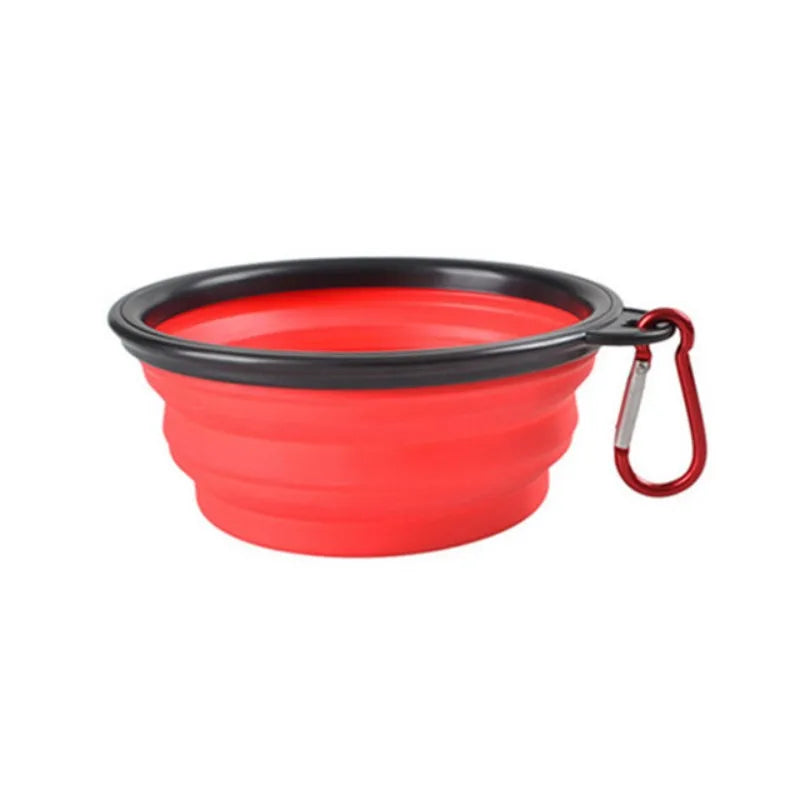 Portable Pet Food  Water Bowl  Collapsible