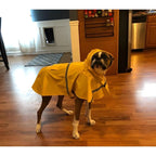 Large Dog Raincoat Waterproof Adjustable Lightweight Hoodie
