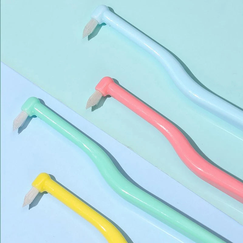 Dog Toothbrush W/ Small Head Brush for Mouth Cleaning