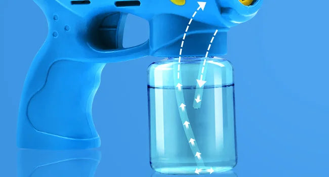 2 Bubble Guns with Refill Solution