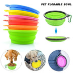 Portable Pet Food  Water Bowl  Collapsible
