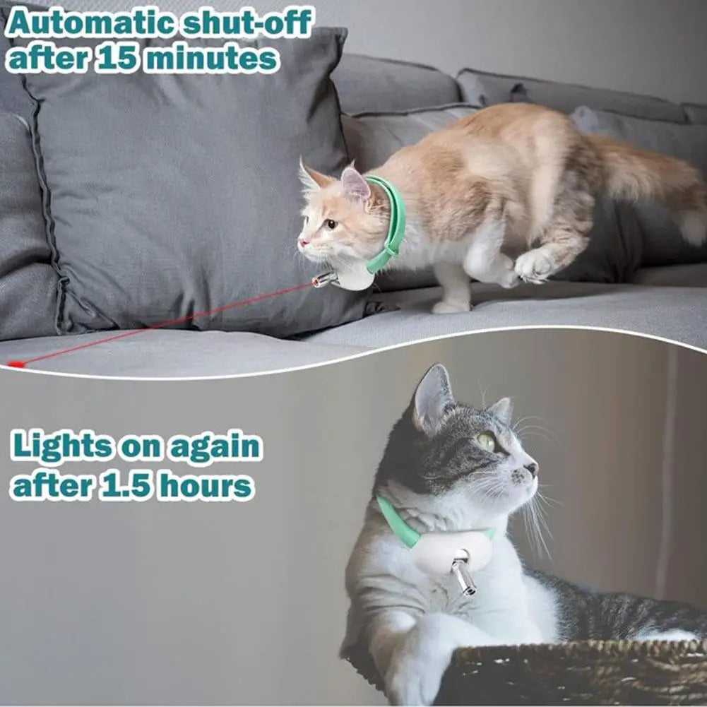 Laser Light Cat Collar Interactive Toy