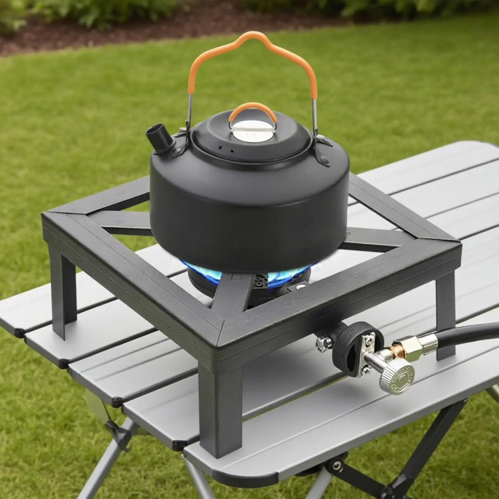 100,000 BTU Propane Burner - Cast-Iron Stove, Portable