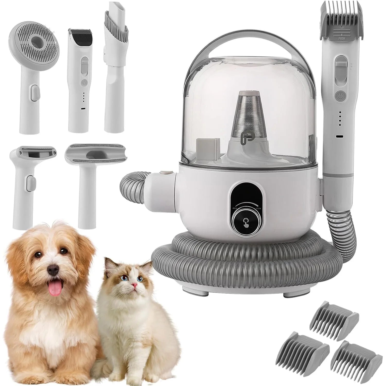 Professional Quiet Dog Grooming Vacuum Kit