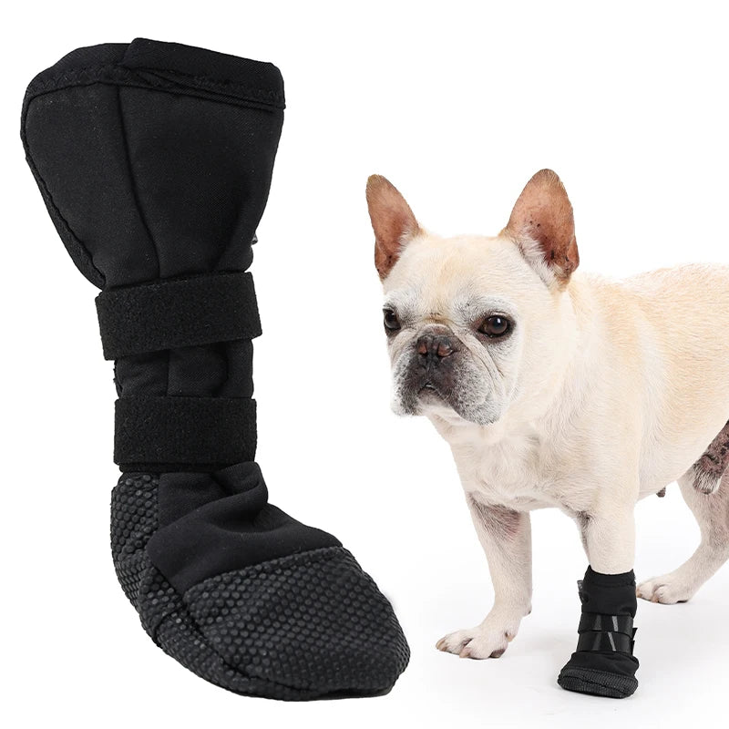(one) Pet Dog Shoes Outdoor Waterproof Injury Protection Cover