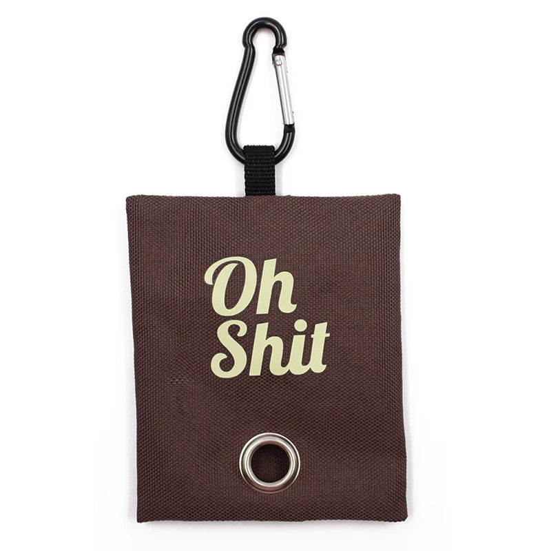 Canvas Poop Bag Dispenser Portable