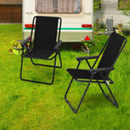 Heavy Duty Folding  Chair 

Portable Camping Lawn Chairs for Picnic TravelBeach