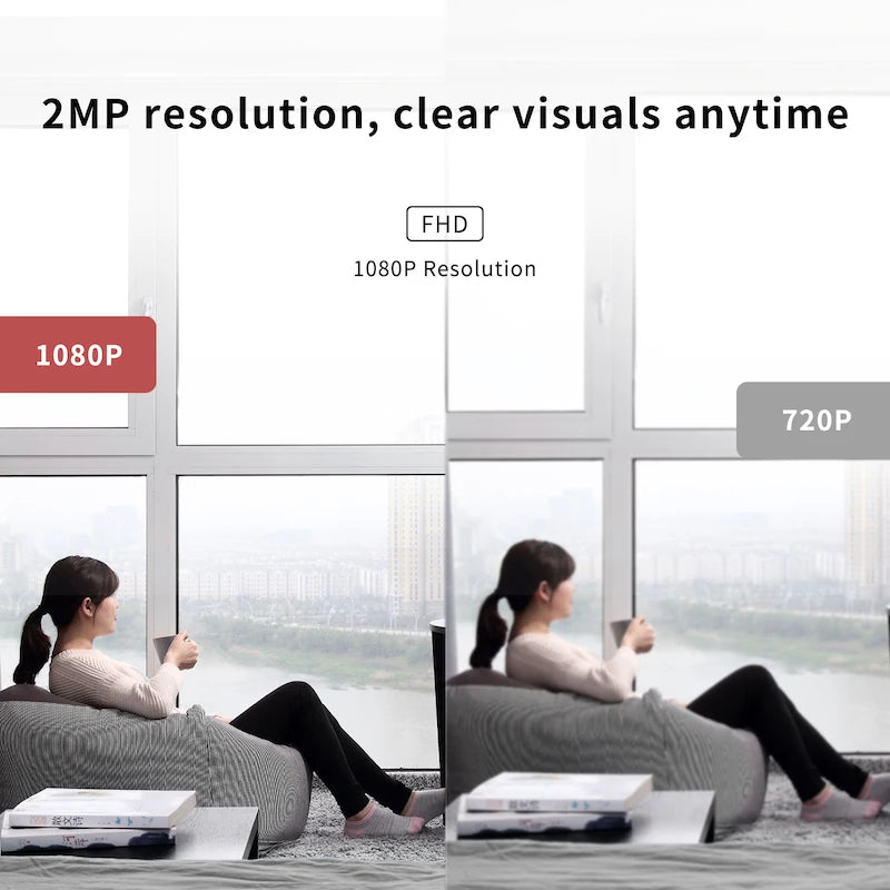 Pet/Baby Security Camera, Foldable, 2 PC