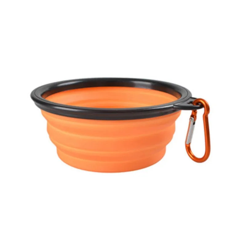 Portable Pet Food  Water Bowl  Collapsible