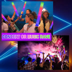 110pcs LED Foam Glow Sticks Glow Party Supply