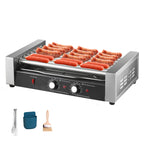 17 Hot Dogs Capacity Hotdog Machine Grill Cooker