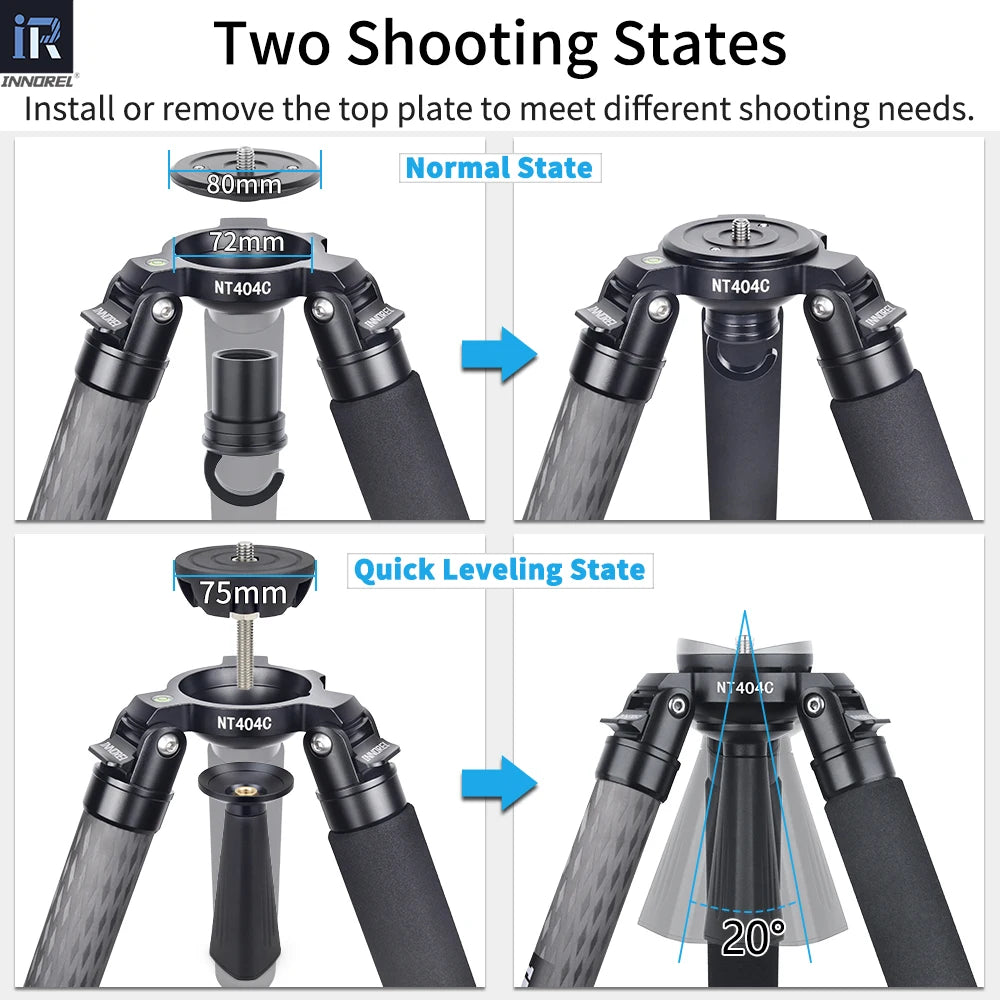 Professional Heavy Super Stable Camera Tripod
