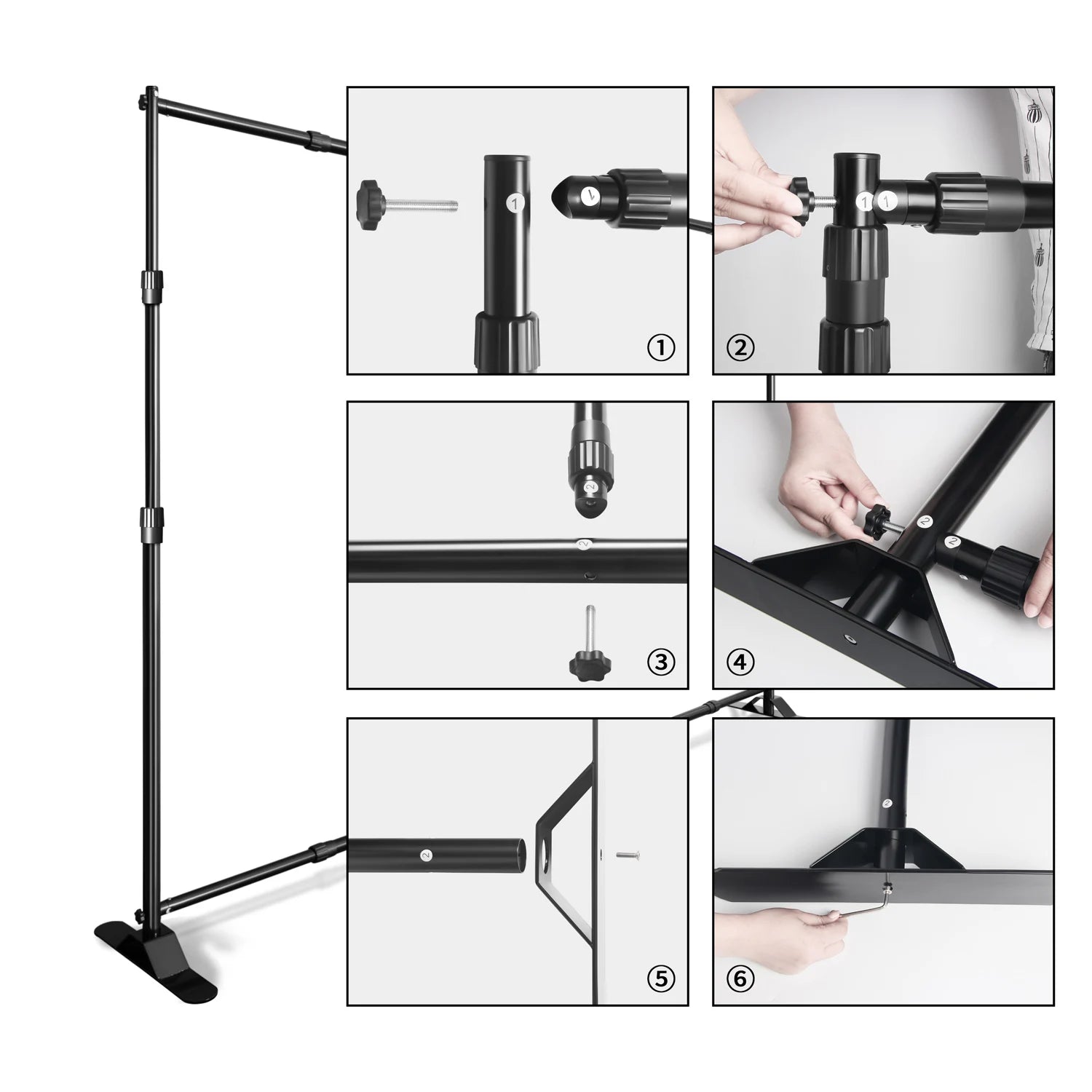 Backdrop Background Stand Adjustable