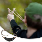 Old-Fashioned Slingshot Handmade Leather