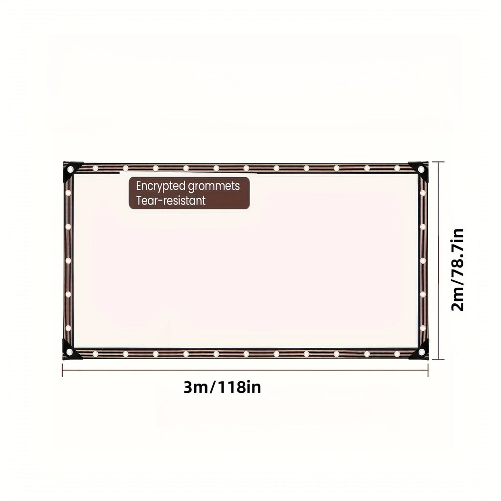 Transparent Waterproof Cloth with Gasket -