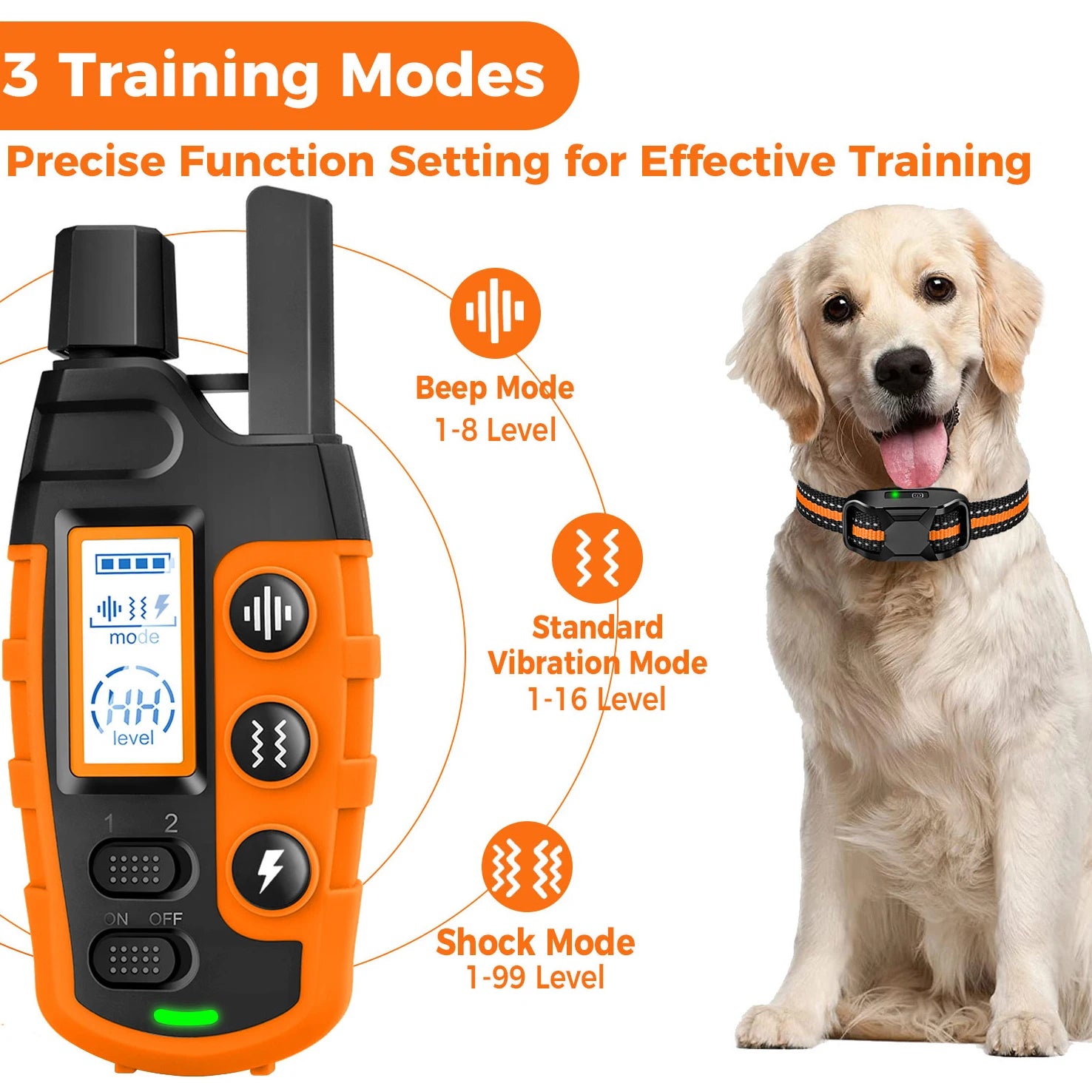 3300Ft Electric Dog Training Collar Remote Control