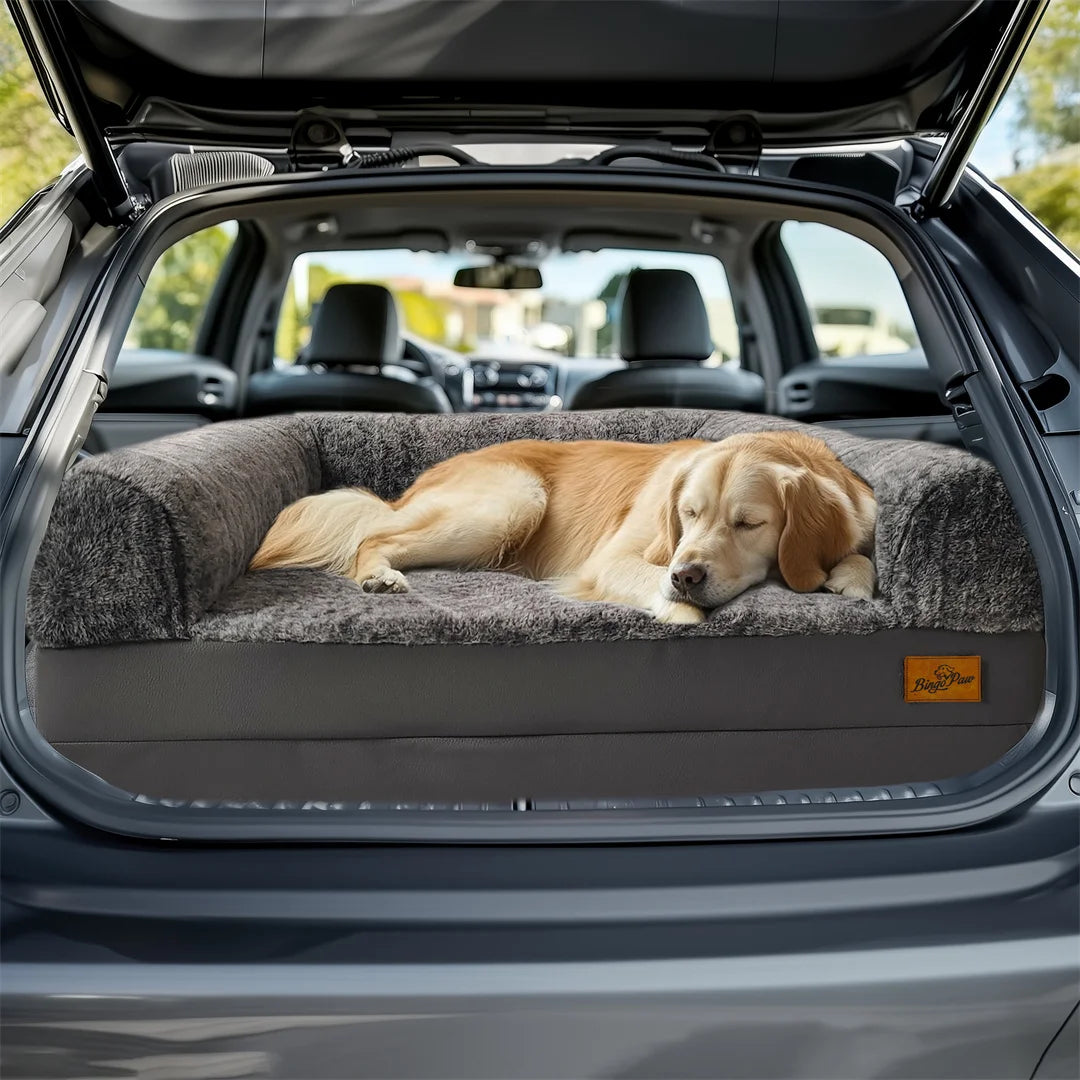 Human-Size Calming Dog Bed Foldable Orthopedic