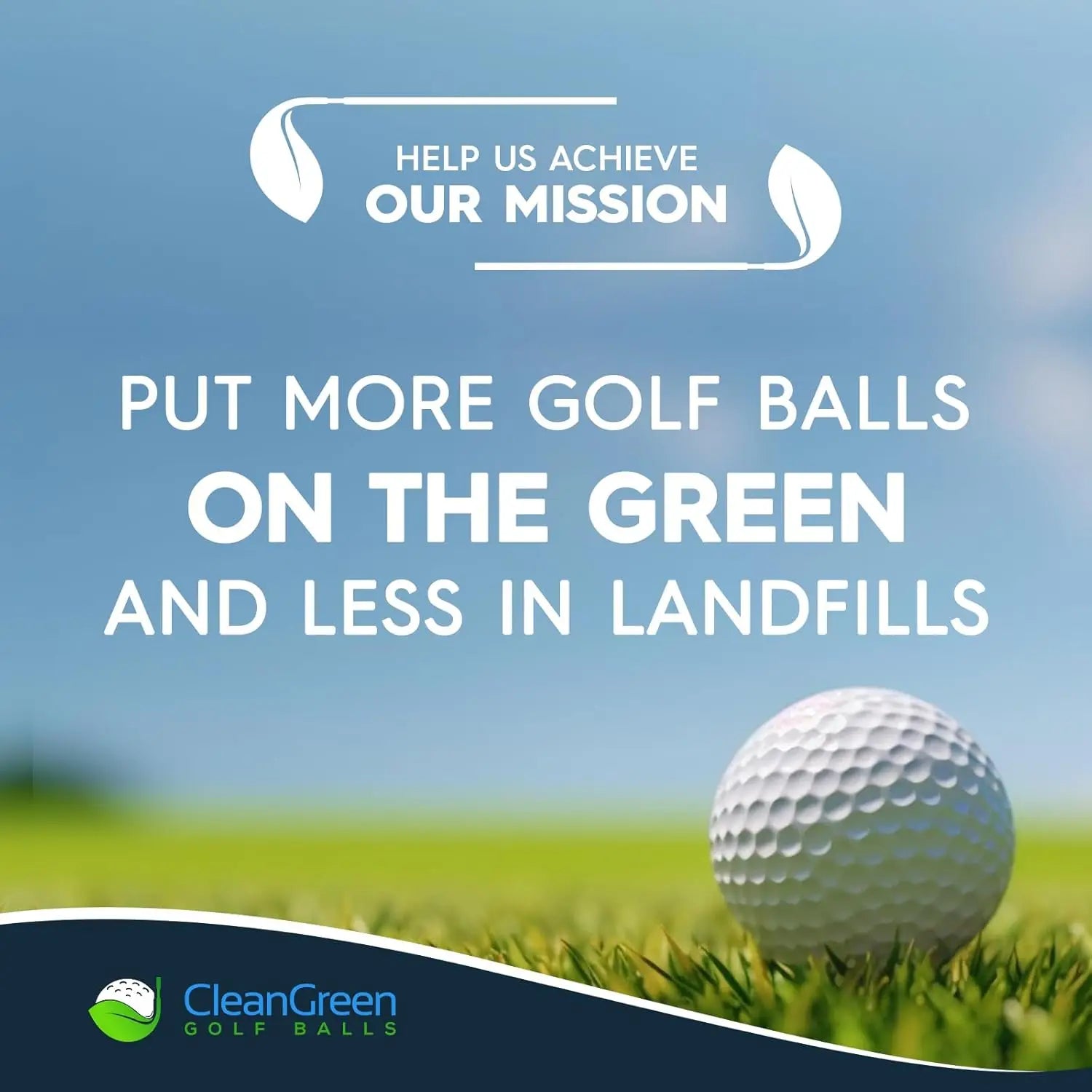 48-Pack Recycled Golf Balls with Mesh Bag