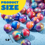 24 Pcs Mini Slime Multicolor Galaxy Slime Balls