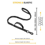 Tactical Dog Harness Leash Set for Large Dogs Military for Training Walking Hunting Pet Vest Handle
