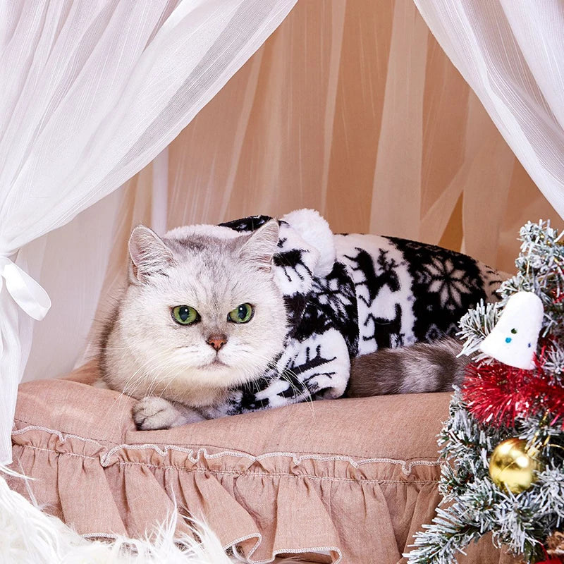 Christmas Pet Pajamas for Small Medium Dogs Cats