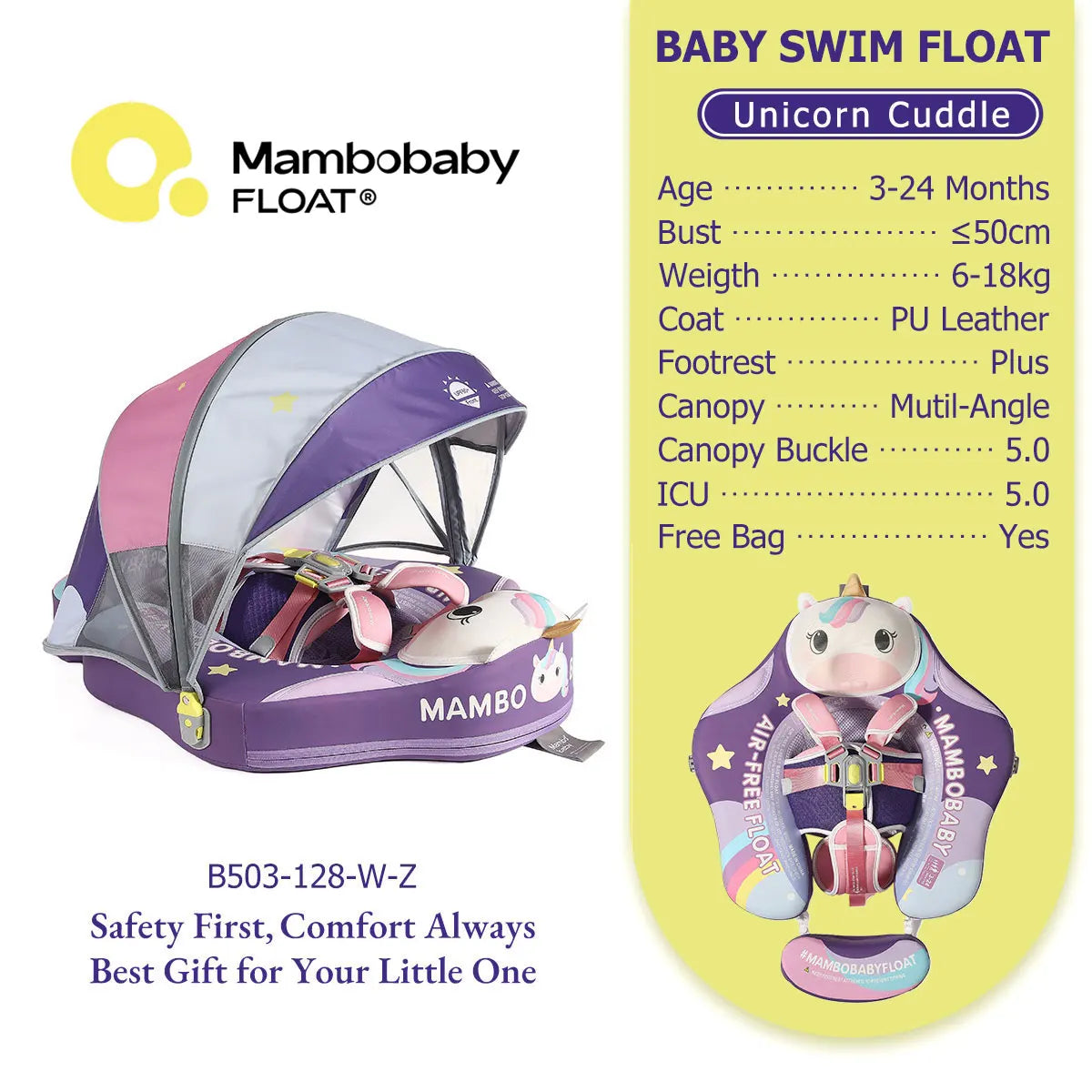 Float Infant With Parasol Beach Toys