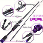 Telescopic Fishing Rod  Fast Action for Long Cast