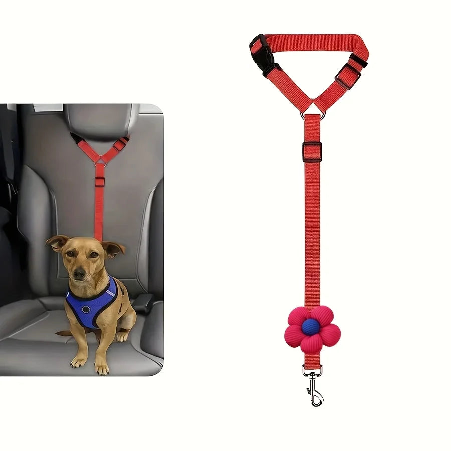 Dog Seat Belt for Vehicle  Safety Leash