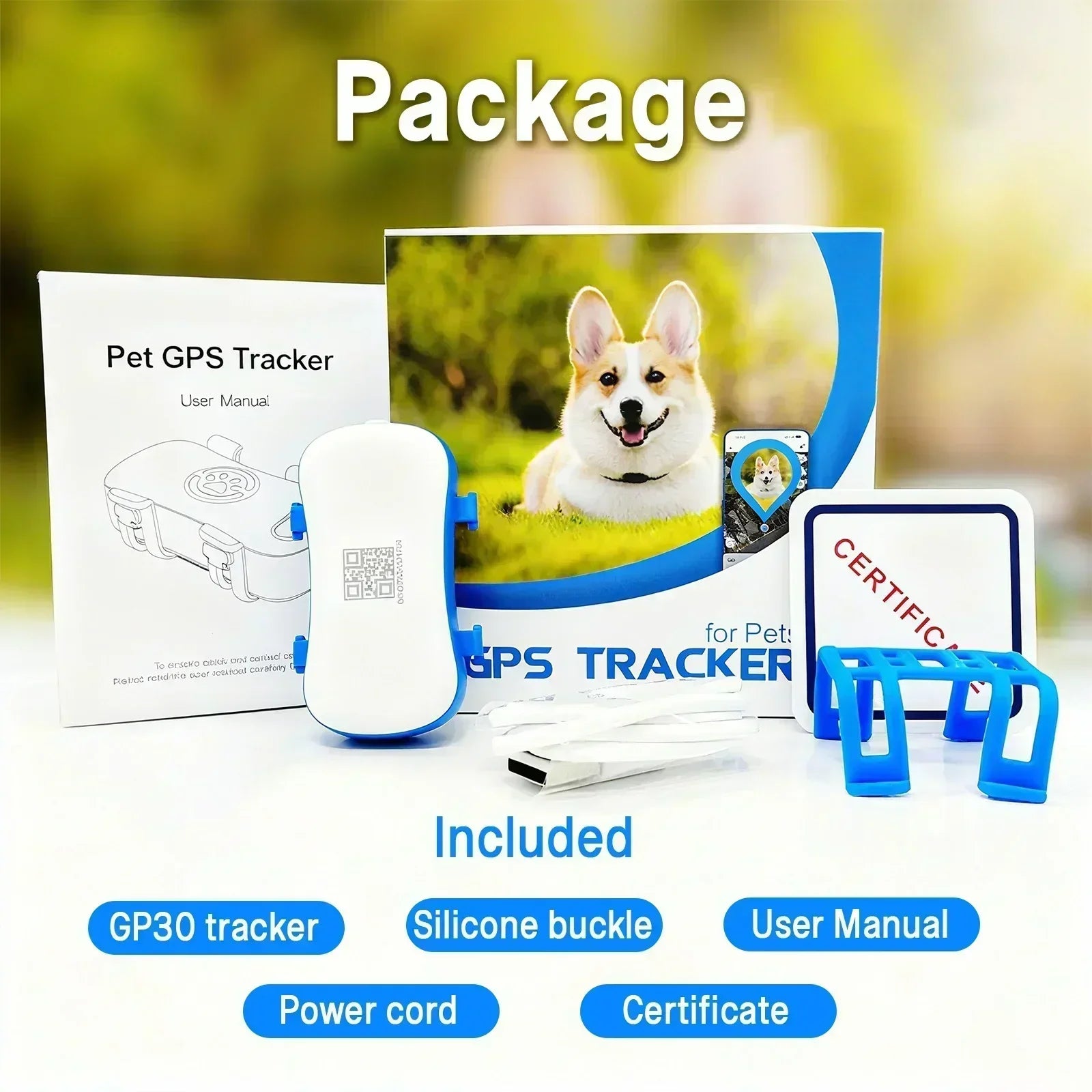 GPS Pet Tracker 4G for Dogs & Cats