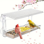 Indestructible Large Window Bird Feeder
