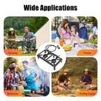 2 Burners Portable Gas Stove Propane Cooker