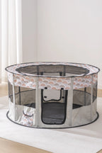 Foldable Mesh Ventilated Circular Cat Nest
