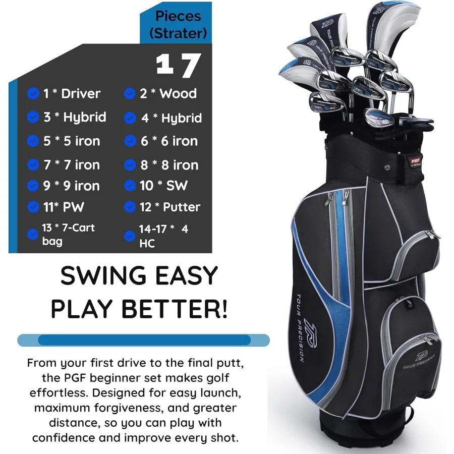 Golf Club Package Set for Men Women