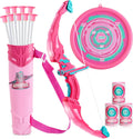 Kids Bow and Arrow Set LED Light Up Archery Toy