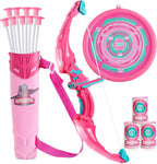 Kids Bow and Arrow Set LED Light Up Archery Toy