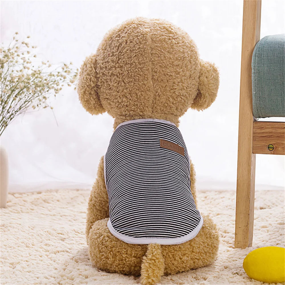 Summer Cotton  Pet Vest Sleeveless T-shirt