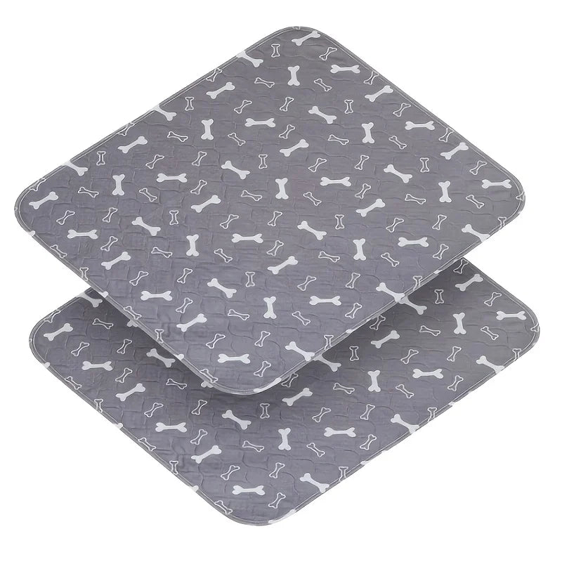 Washable Dog Pee Pads, 2 Pieces Reusable