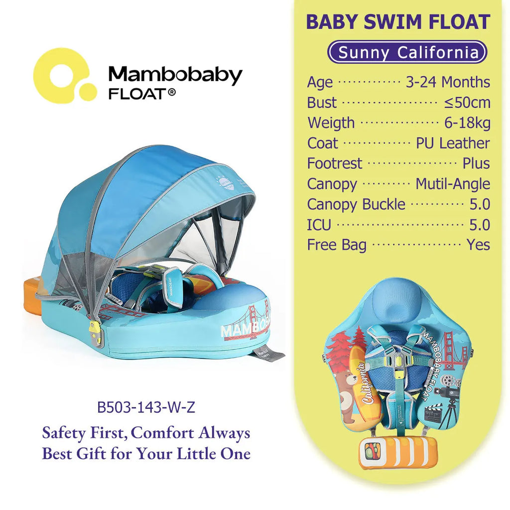 Float Infant With Parasol Beach Toys