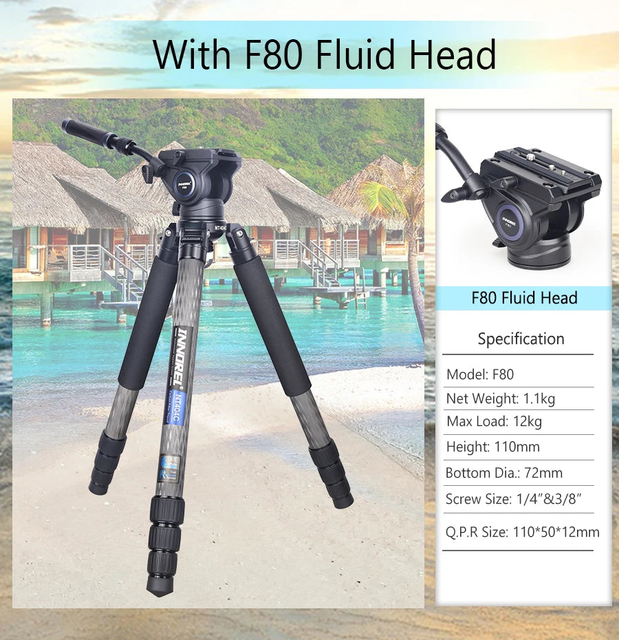 Professional Heavy Super Stable Camera Tripod
