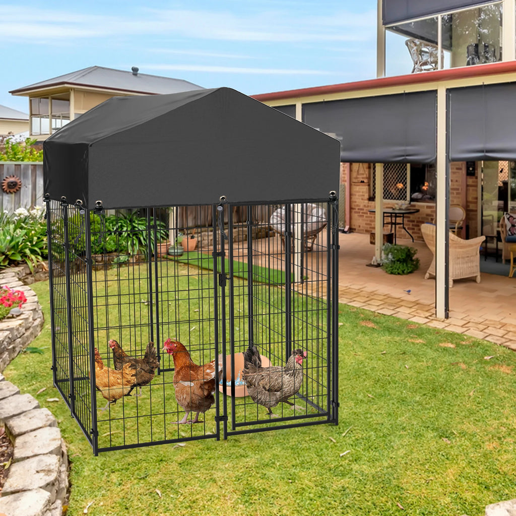 Outdoor Pet Kennel, Oversize Dog Cage,
