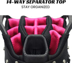 Vintage 80s Retro Golf Bag for Women