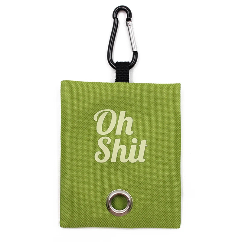 Canvas Poop Bag Dispenser Portable