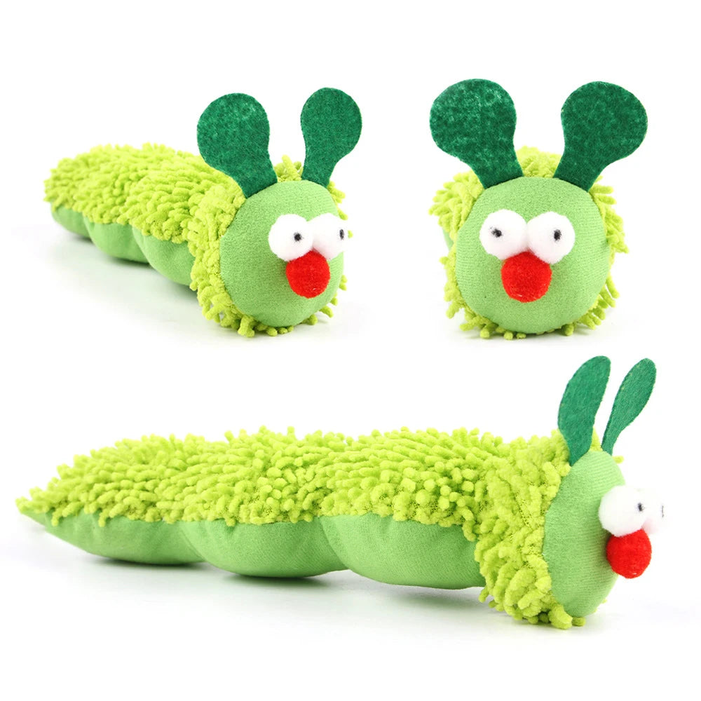 Caterpillar Cat Chew  Interaction Toy