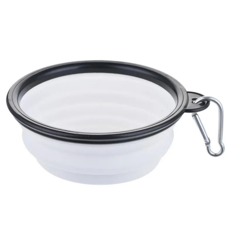 Portable Pet Food  Water Bowl  Collapsible