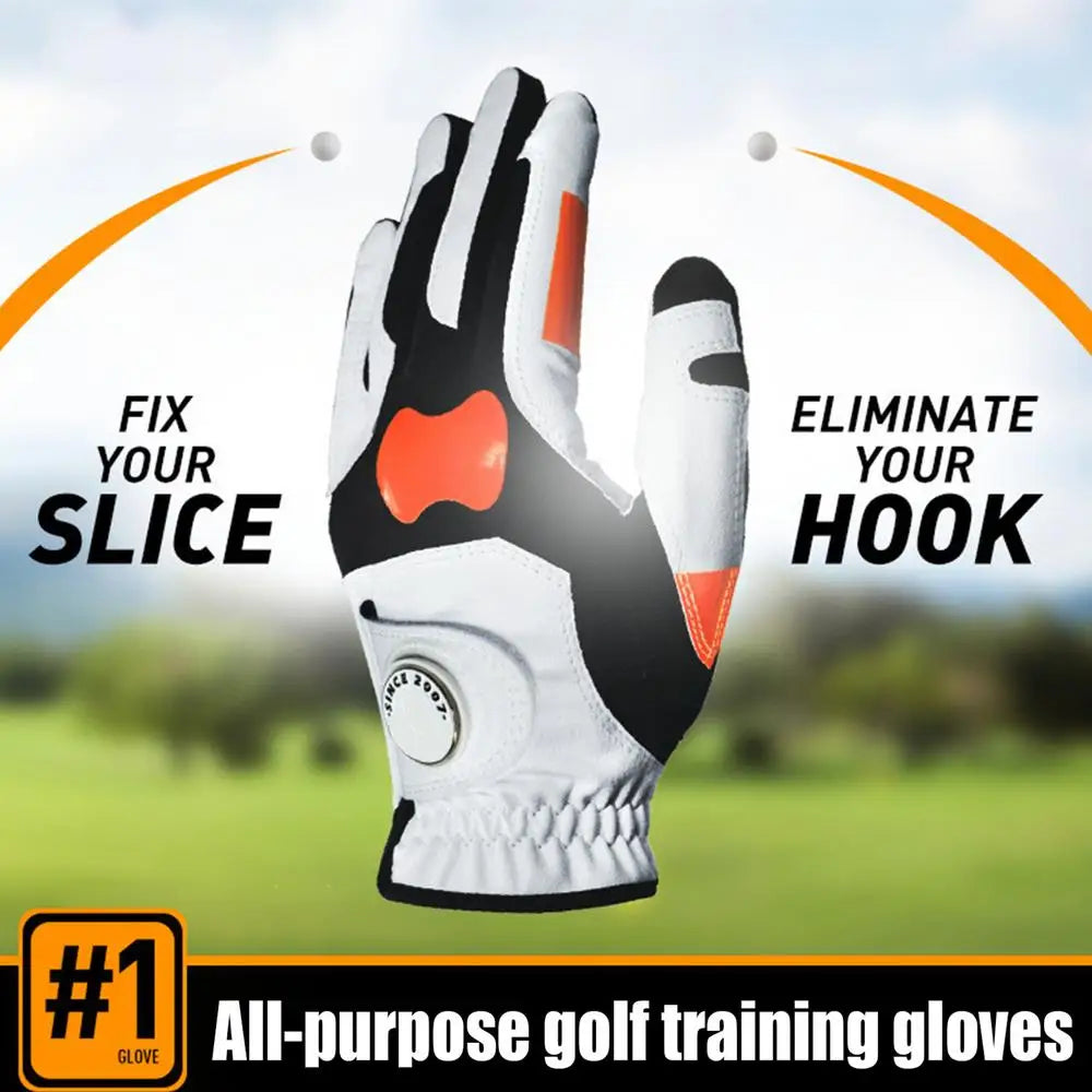 Left Hand Golf Gloves Chipping Correction Grip Trainer