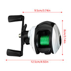 Anti Backlash Long Casting Reel With Bite Alarm