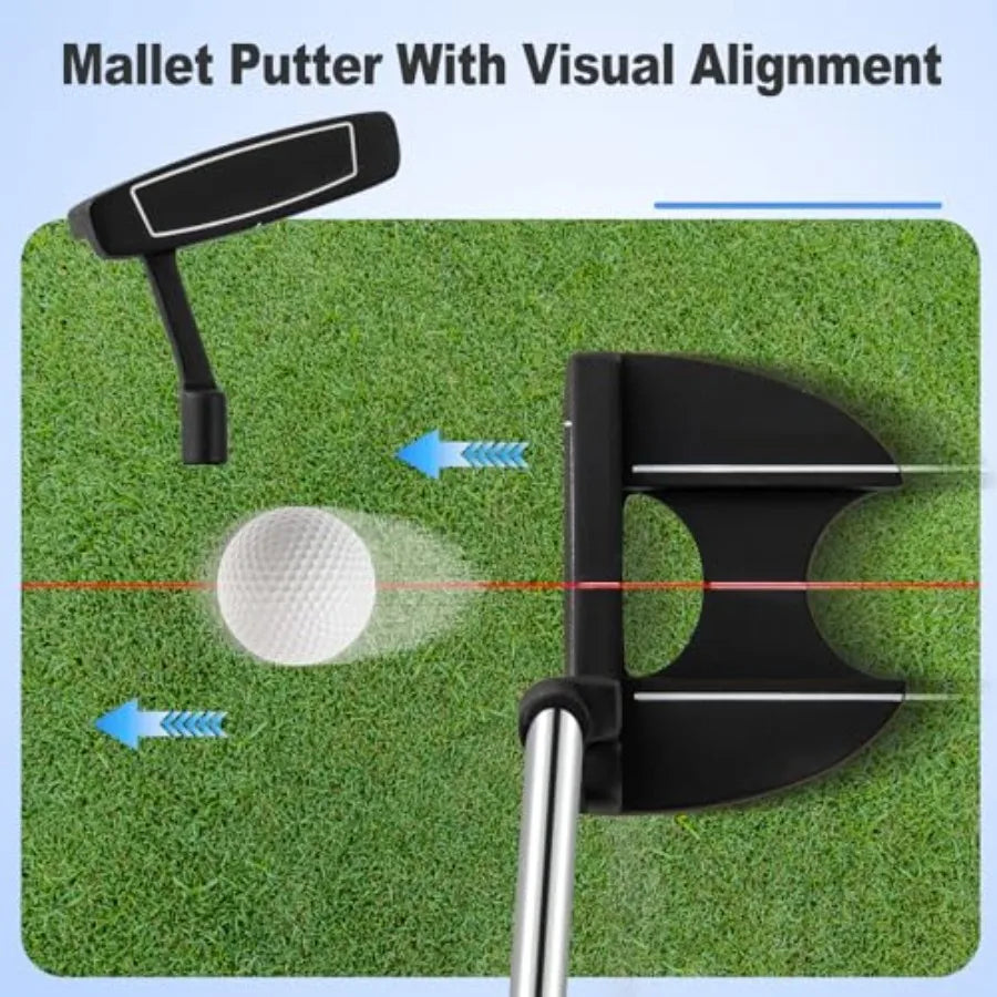 9 10 12 Pieces Men's Complete Golf Clubs Set